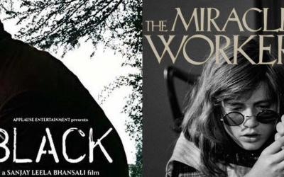 ‘Black’ poster is copied from ‘The miracle worker’